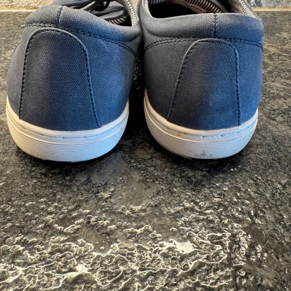 Flag and Anthem navy canvas men's sneakers size 9.5